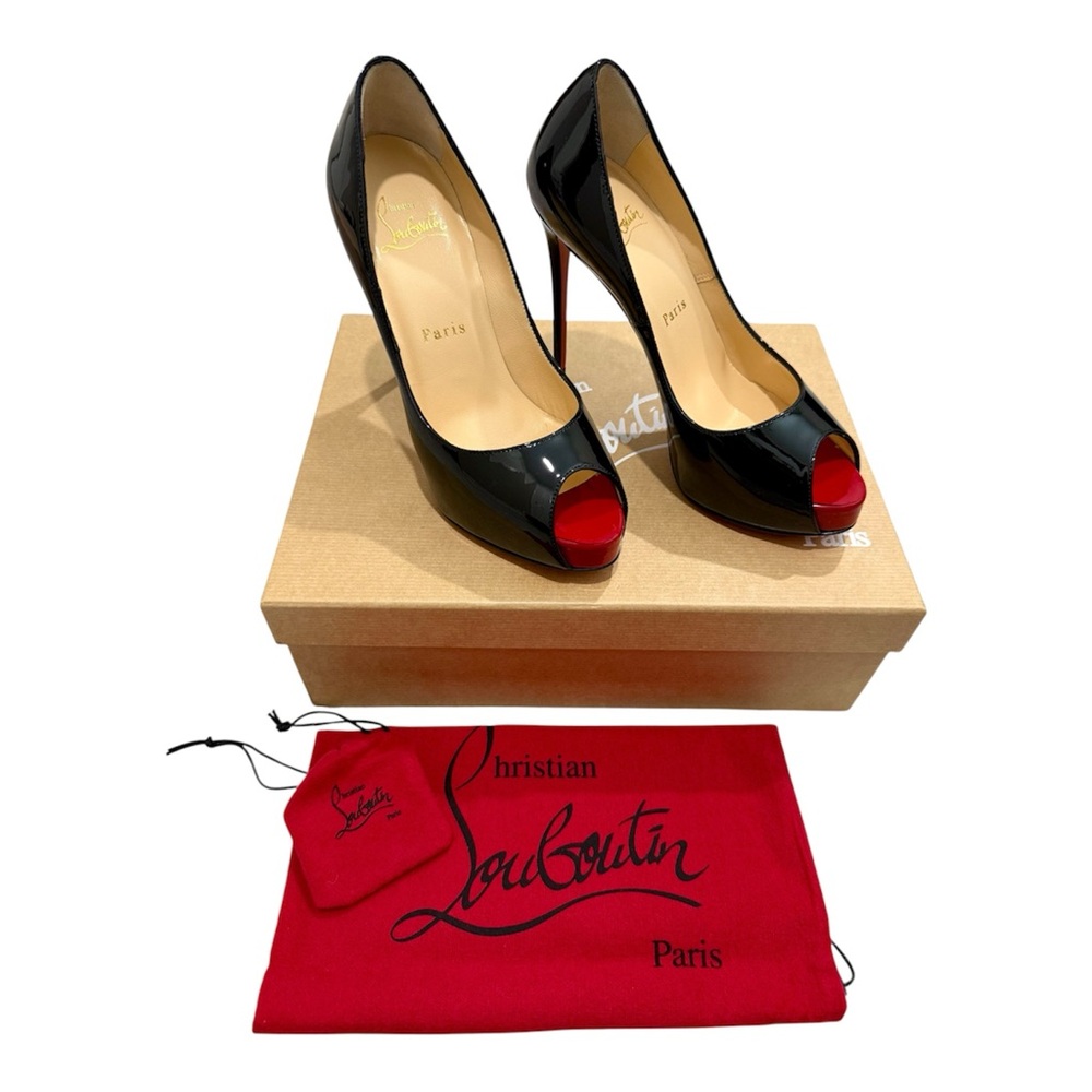 Christian Louboutin New Very Prive 120 Patent Heels